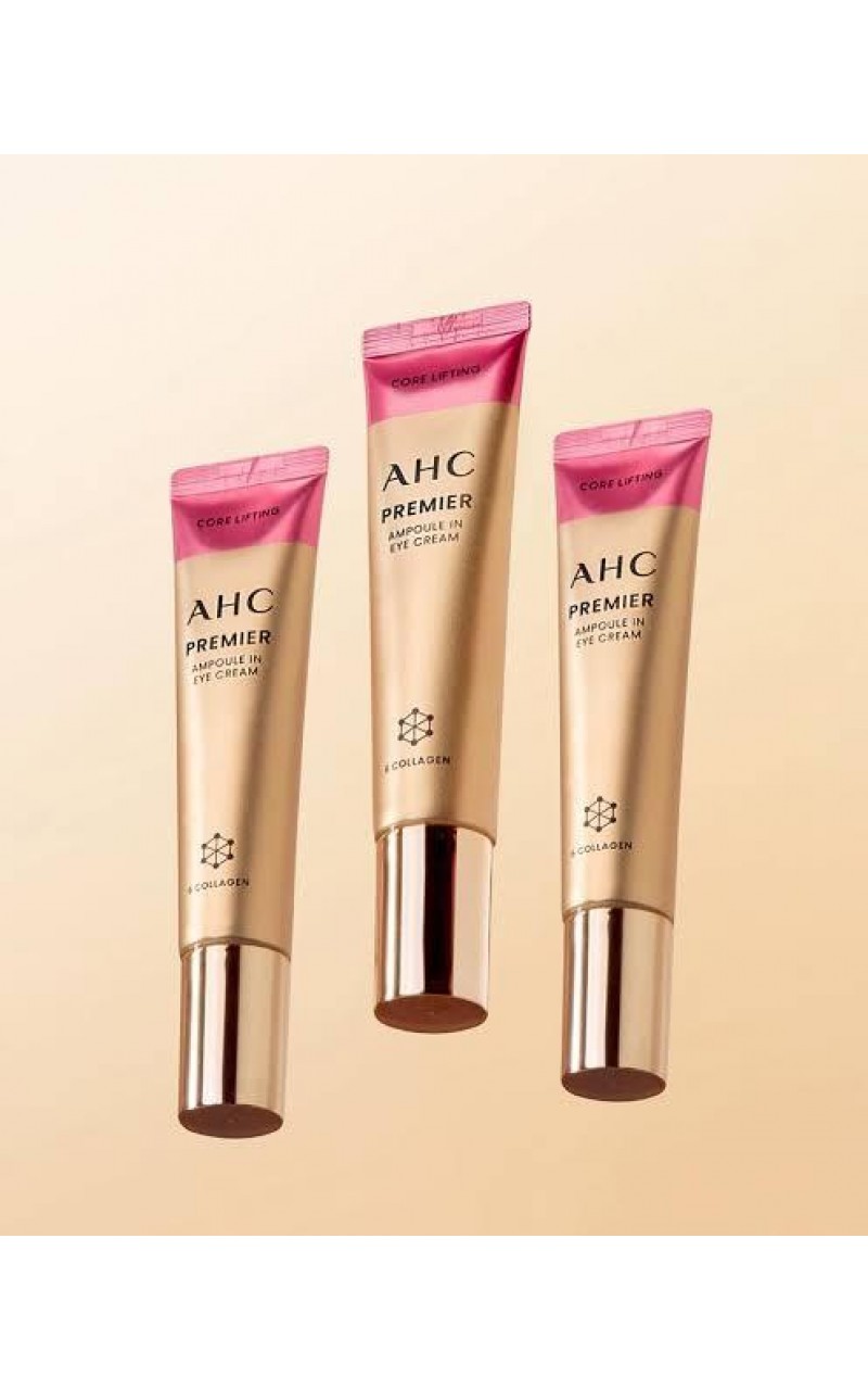 AHC Premier Ampoule In Eye Cream 6 Collagen  Kolajenli Yüksek Besleyici Ampul Göz Kremi 40ML
