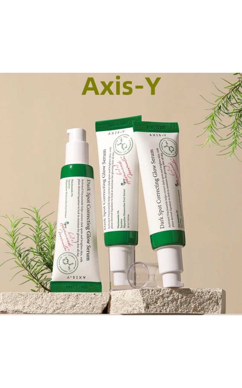 AXIS-Y Dark Spot Correcting Glow Serum %5 niasinamid içeren pigment lekeleri için aydınlatıcı serum 50 ML