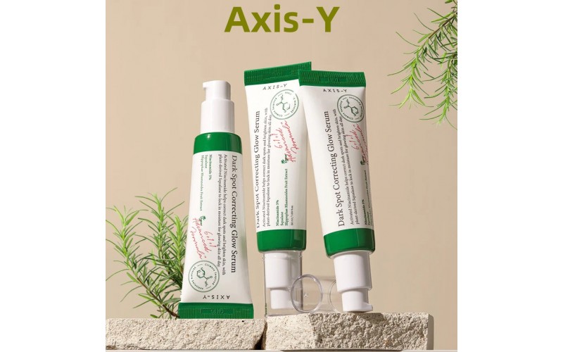 AXIS-Y Dark Spot Correcting Glow Serum %5 niasinamid içeren pigment lekeleri için aydınlatıcı serum 50 ML