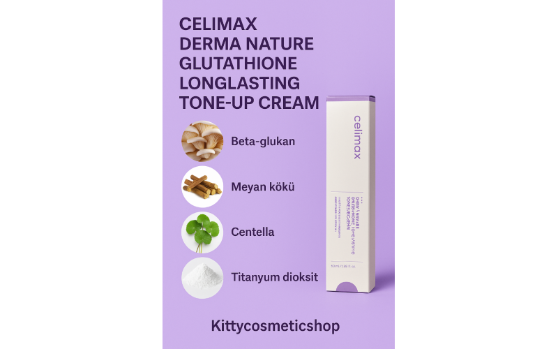Celimax Derma Nature Glutathione Longlasting Tone-Up Cream Pigmentasyona karşı glutatyonlu krem 35ML