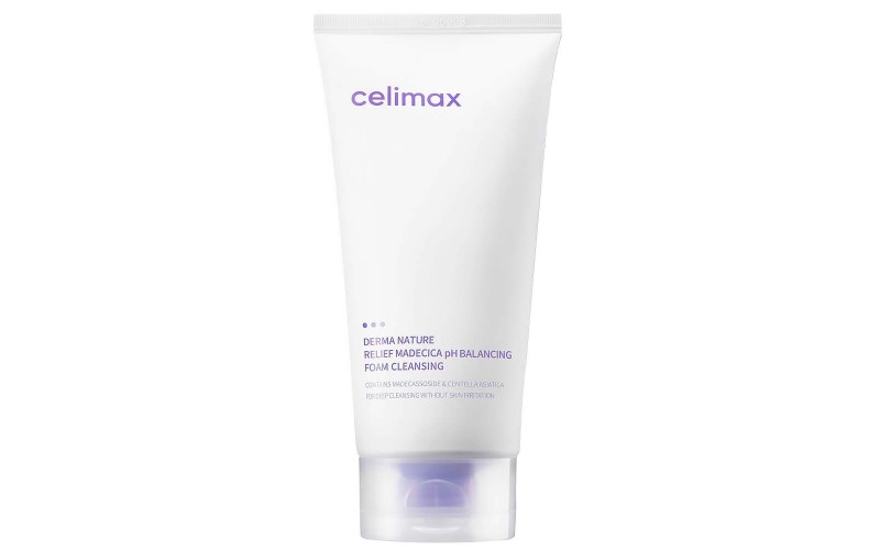 Celimax Derma Nature Relief Madecica pH Balancing Foam Cleansing Hafif asidik temizleme köpüğü. 150 ML