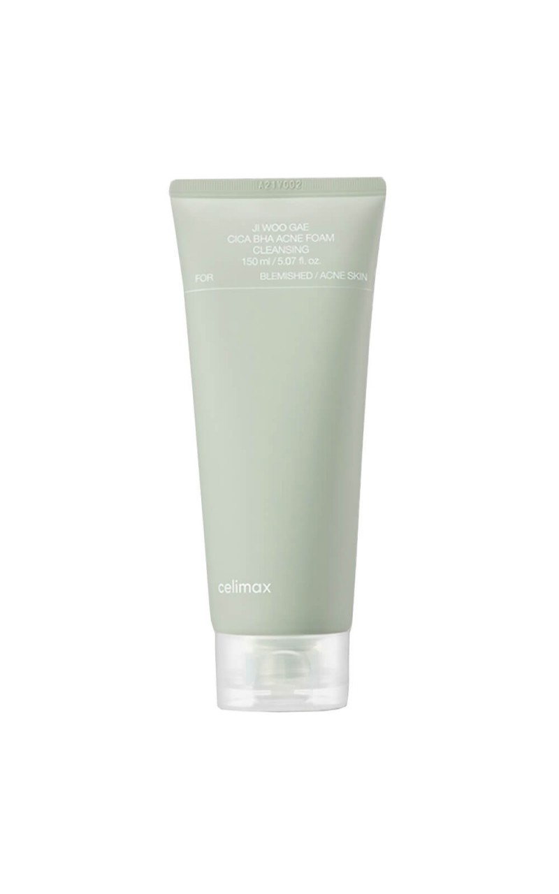 Celimax Ji Woo Gae Cica BHA Acne Foam Cleansing  Ji Woo Gae Cica BHA Akne Köpük Temizleme 150 ML