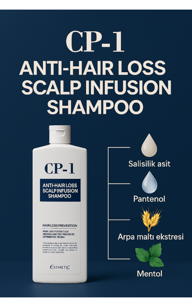 esthetic house CP-1 Anti-Hair Loss Scalp Infusion Shampoo 