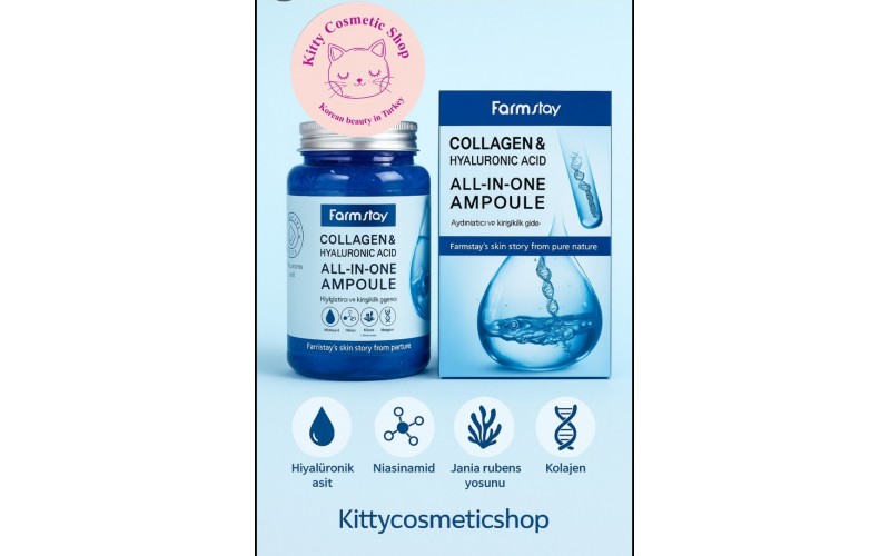 Farm Stay Collagen & Hyaluronic Acid All-in-One Ampoule 250 ml