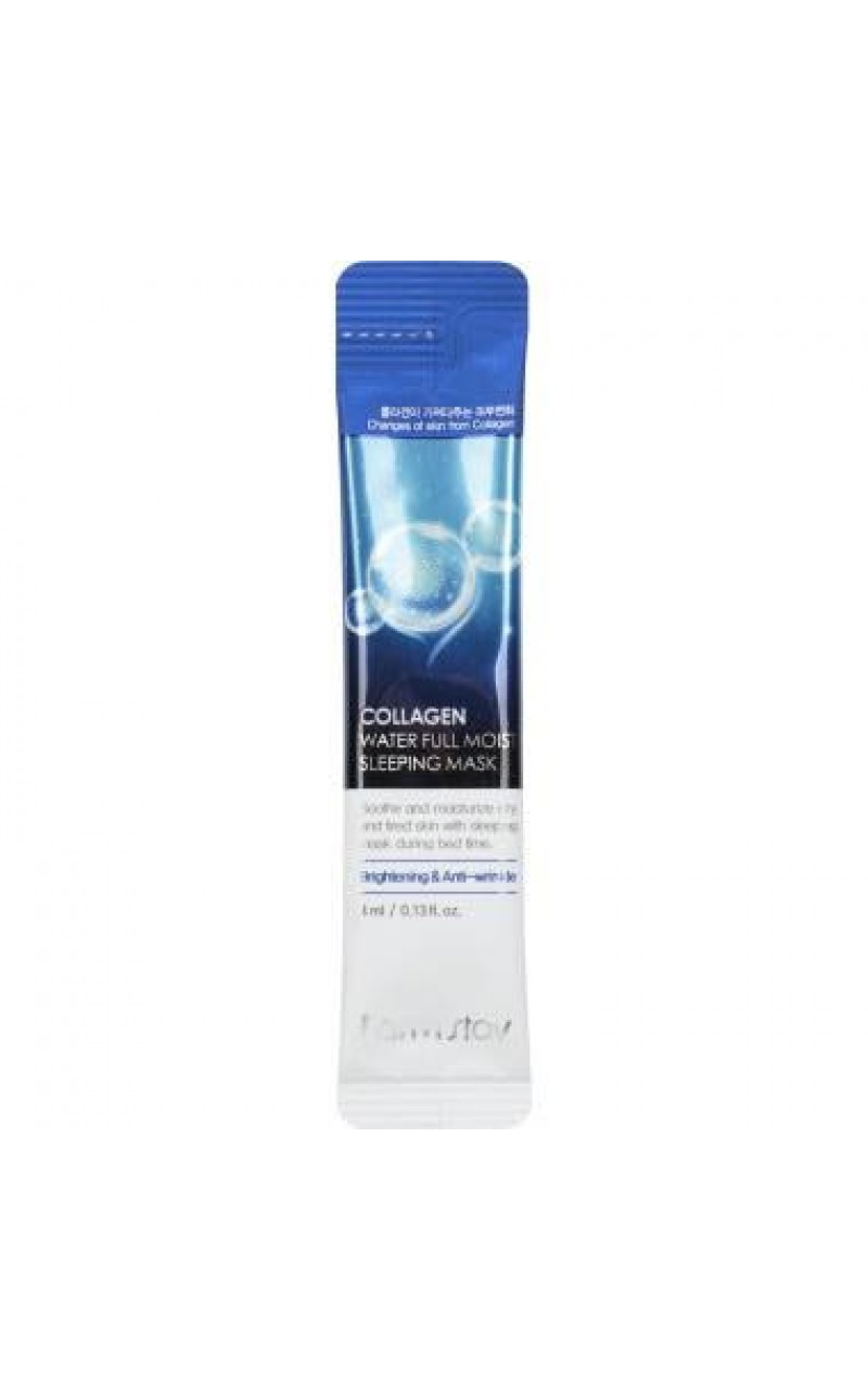FARMSTAY COLLAGEN WATER FULL MOIST SLEEPING MASK Kolajenli Nemlendirici Gece Maskesi  4 GR