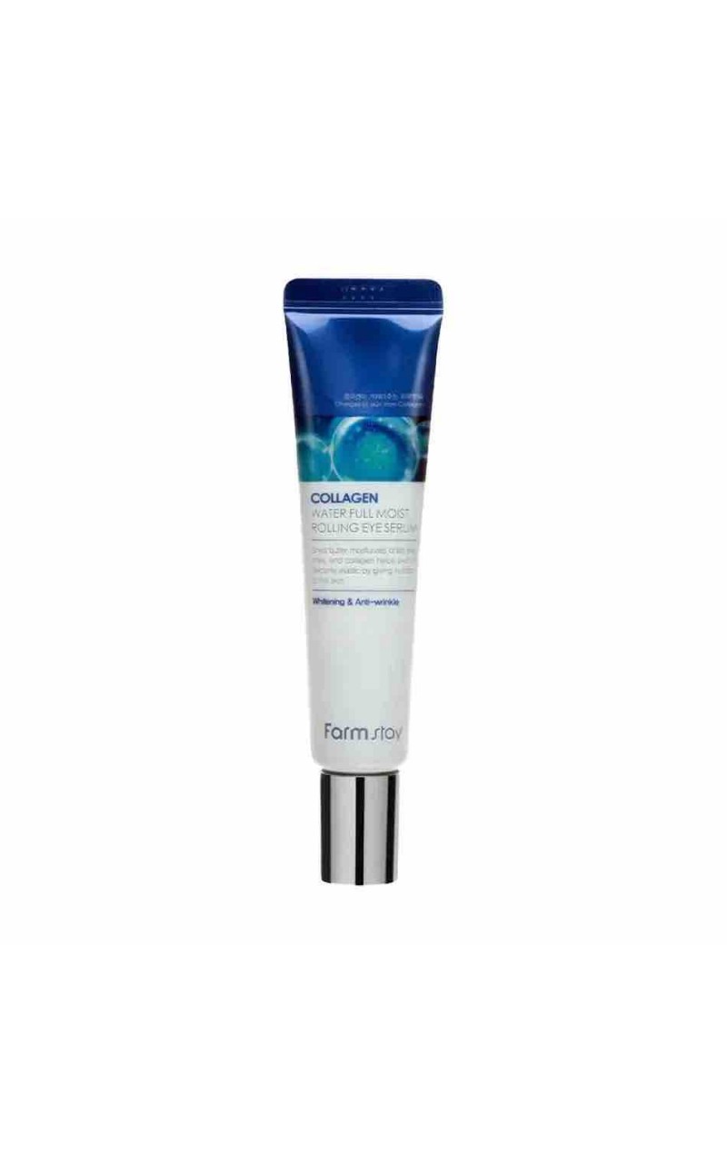 FARMSTAY COLLAGEN WATER FULL MOIST ROLLING EYE SERUM Kolajen Su Tam Nemli Dönen Göz Serumu 25 ML