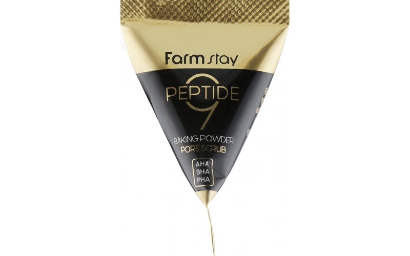 Farmstay Peptide 9 Baking Powder AHA-BHA-PHA Pore Scrub 7 gr