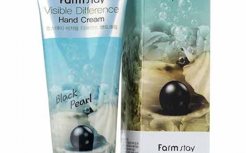 Farm Stay Visible Difference Hand Cream Black Pearl 100 ml