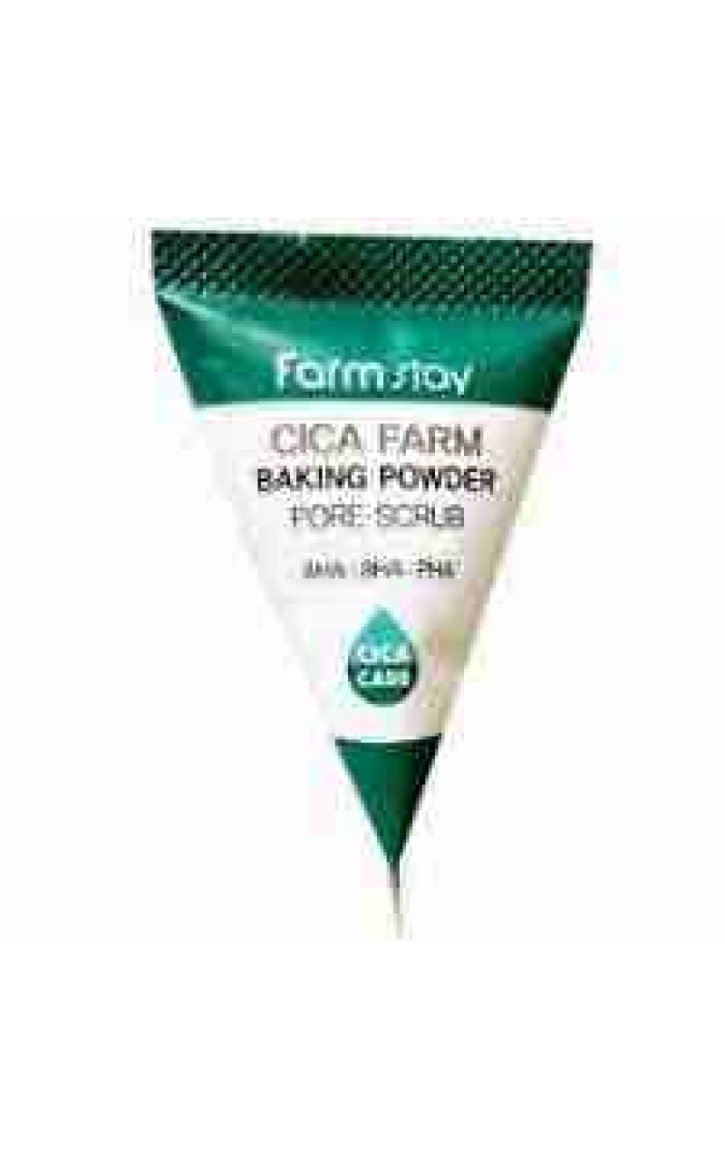 FarmStay Cica Farm Baking Powder Pore Scrub  Cica Çiftliği Kabartma Tozu Gözenek Ovucu 7 gr