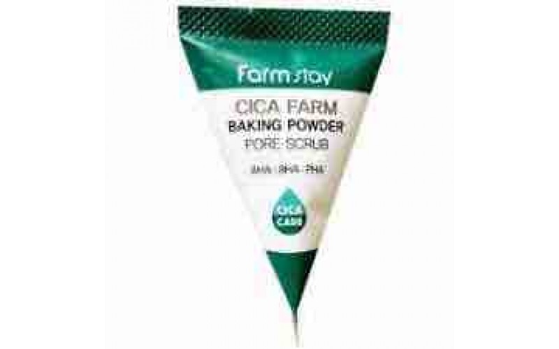 FarmStay Cica Farm Baking Powder Pore Scrub  Cica Çiftliği Kabartma Tozu Gözenek Ovucu 7 gr
