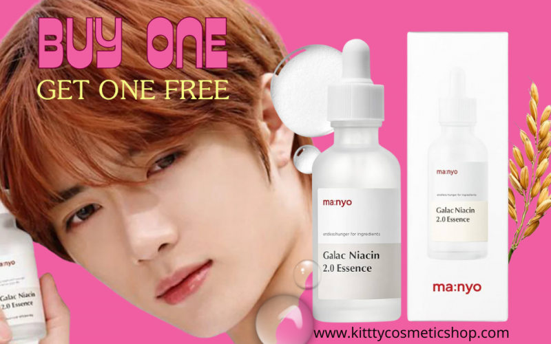 1 + 1  (30ml + 30ml)  Ma:nyo - Galactomy Niacin 2.0 Essence (Maya Mantarlı Niasinli Aydınlatıcı Serum)   