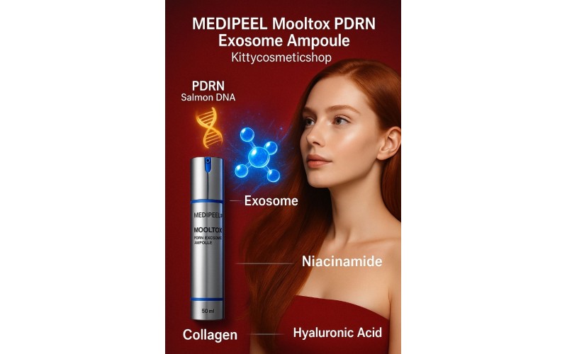 MEDIPEEL Mooltox PDRN Exosome Ampoule, 50 ml
