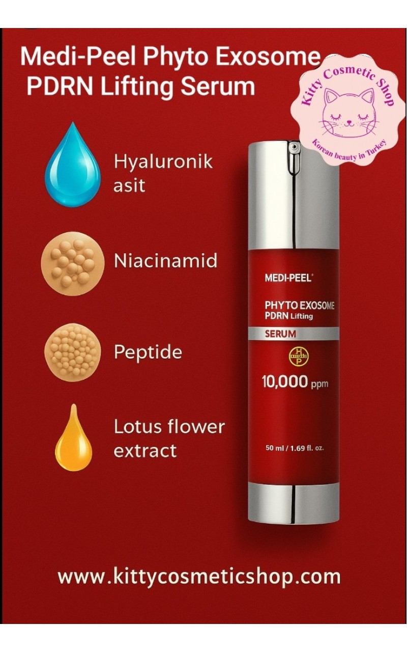 MEDIPEEL Phyto Exosome PDRN Lifting Shot Serum, 50 ml(yaşlanma karşıtı lifting Serumu)