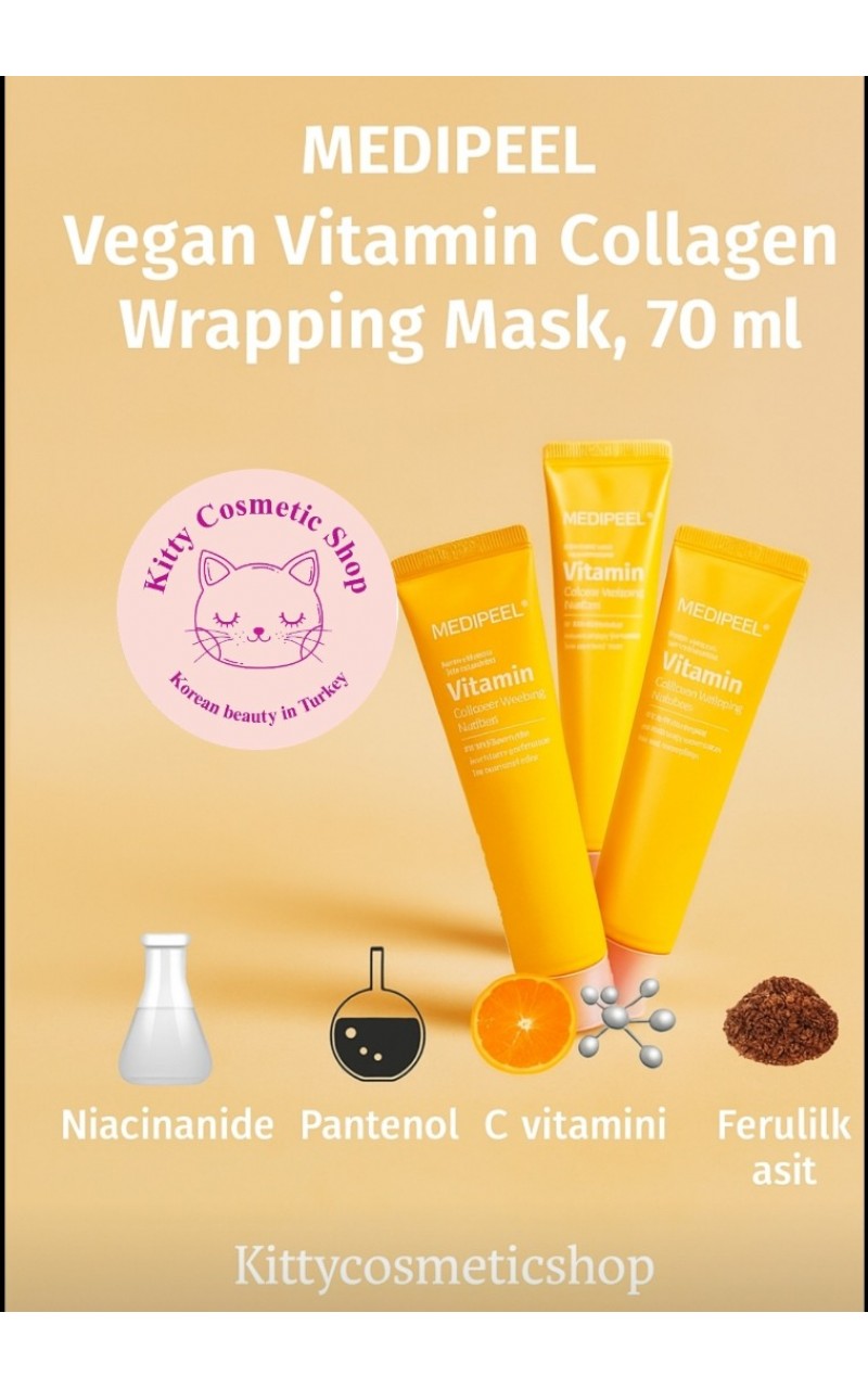 MEDIPEEL Vegan Vitamin Collagen Wrapping Mask, 70 ml