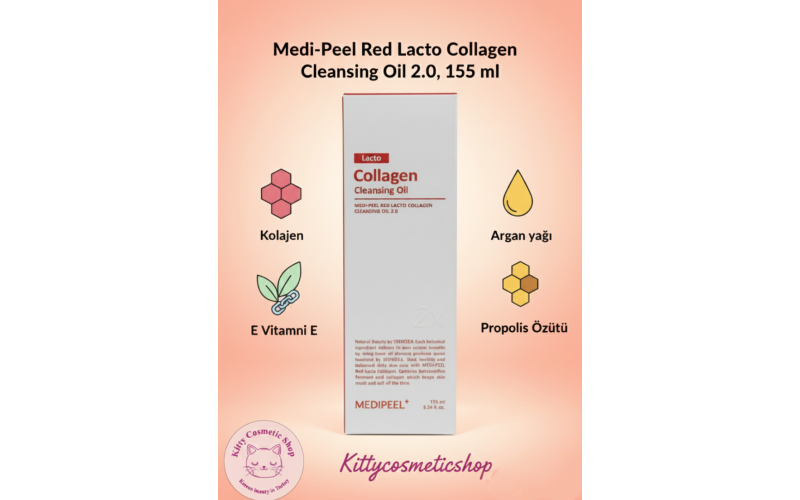 Medi-Peel Red Lacto Collagen Cleansing Oil 2.0 , 155 ml