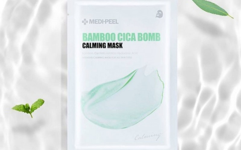 MEDI-PEEL BAMBOO CICA BOMB CALMING MASK