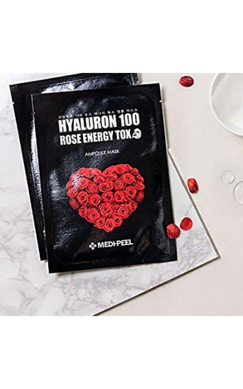 MEDI-PEEL Hyaluron 100 Rose Energy Tox Mask