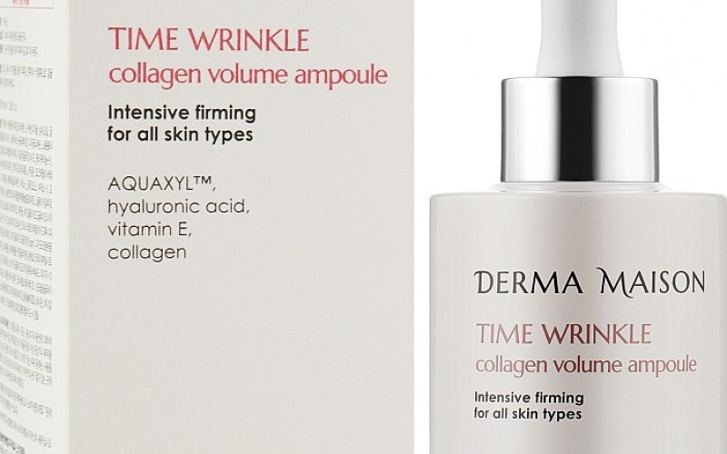 Medi Peel Derma Maison Time Kırışıklık Kollajen Hacim Ampulü