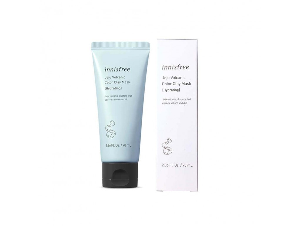 innisfree jeju volcanic color clay mask hydrating