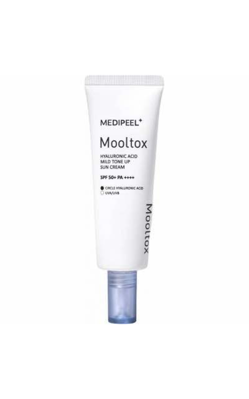 MEDI-PEEL MOOLTOX HYALURONIC ACID MILD TONE UP SUN CREAM, 50 gr