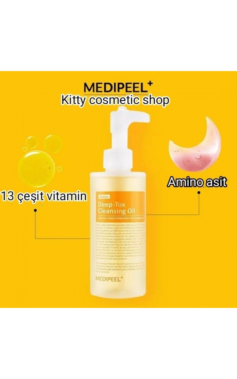Medi-Peel Vegan Vitamin Deep-Tox Cleansing Oil, 200 ml