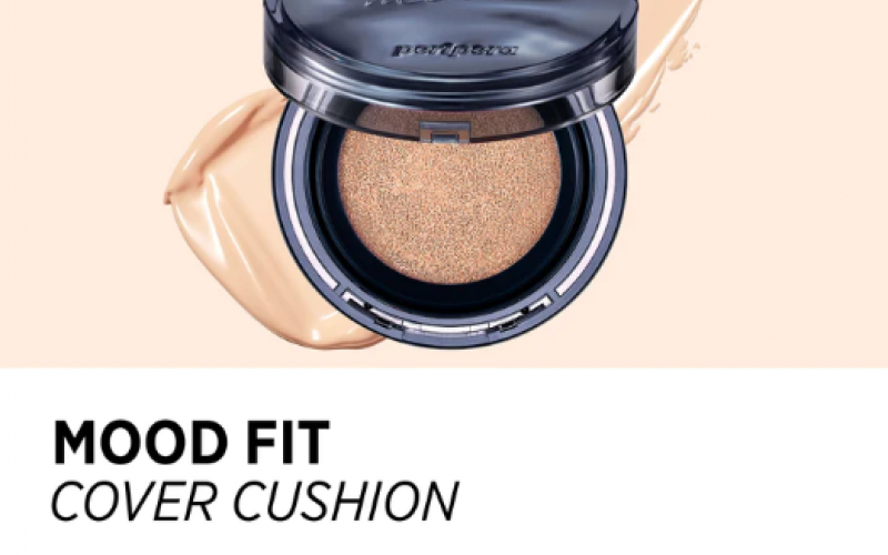 PERIPERA MOOD FIT COVER CUSHION SPF50+ PA++++02 IVORY FIT 