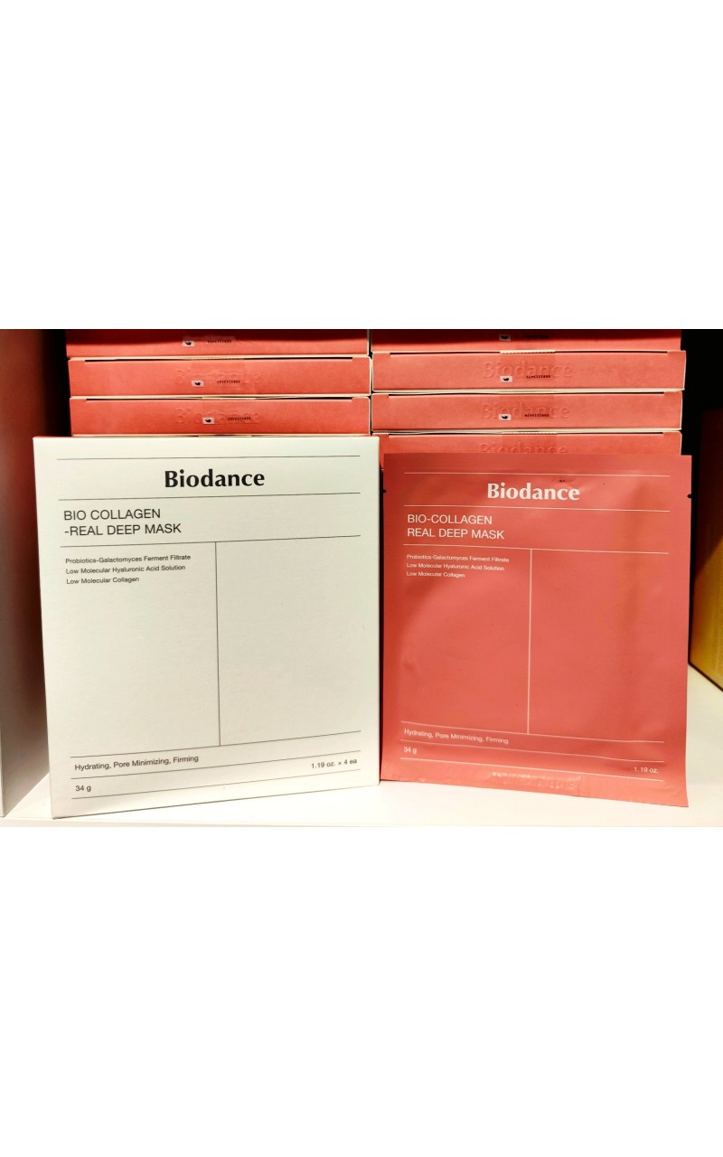 Biodance Bio-Collagen Real Deep Mask (4 adet)