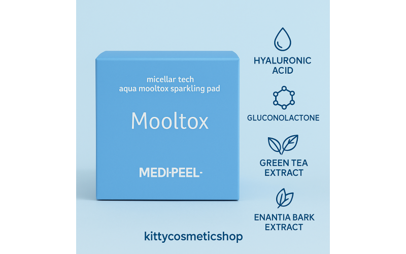 MEDI-PEEL Aqua Mooltox Sparkling Pad 